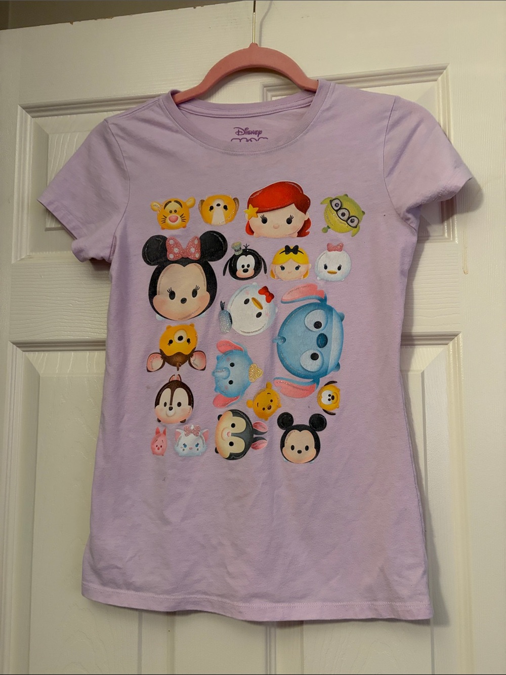 Disney Lavender Tsum Tsum Character Tee